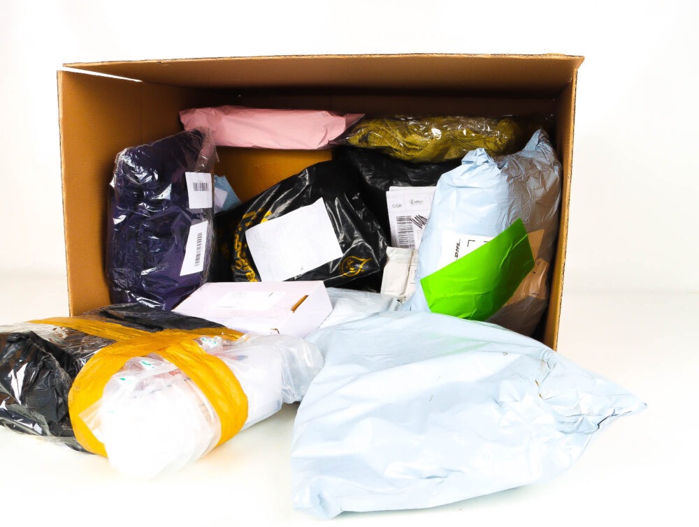 XL Doos met Verloren & Retour Postpakketten
