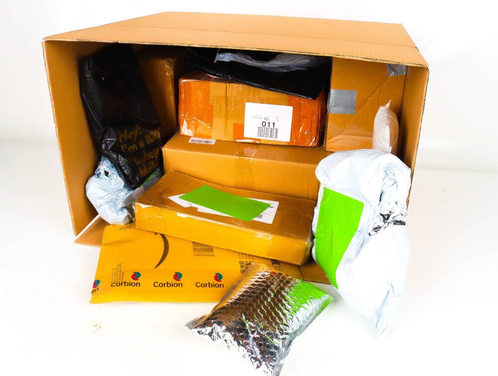 XL Doos met Verloren & Retour Postpakketten