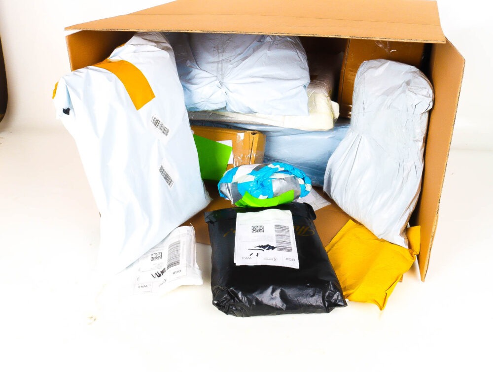 XL Doos met Verloren & Retour Postpakketten
