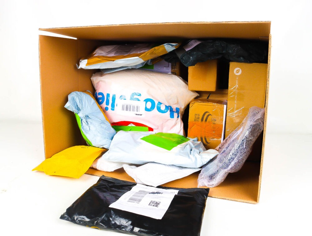 XL Doos met Verloren & Retour Postpakketten