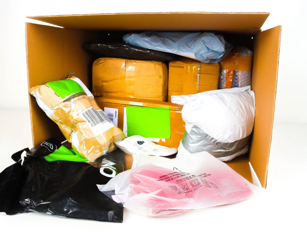 XL Doos met Verloren & Retour Postpakketten