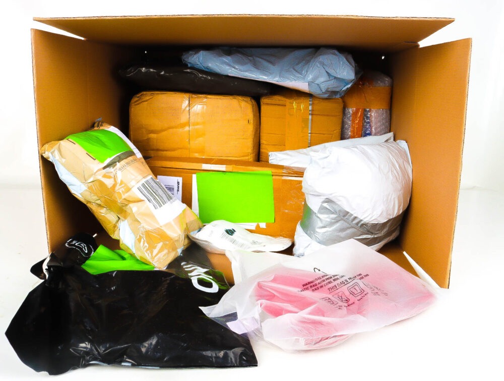 XL Doos met Verloren & Retour Postpakketten