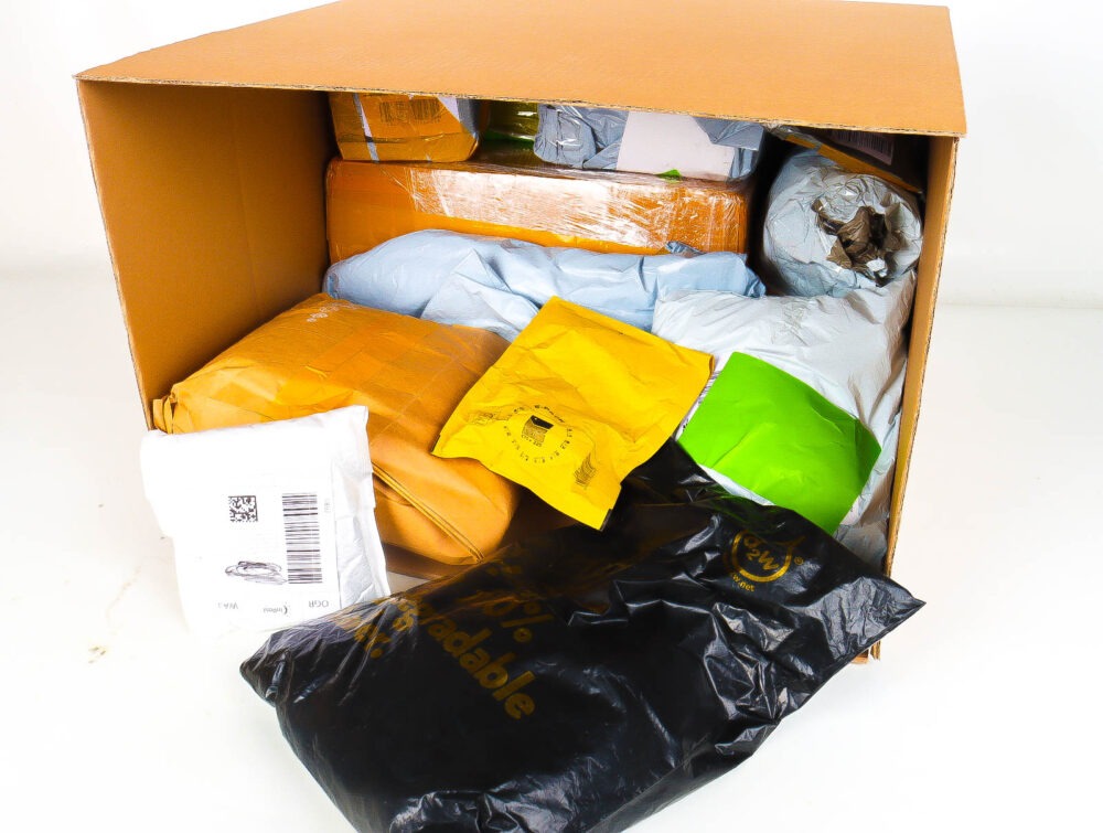 XL Doos met Verloren & Retour Postpakketten