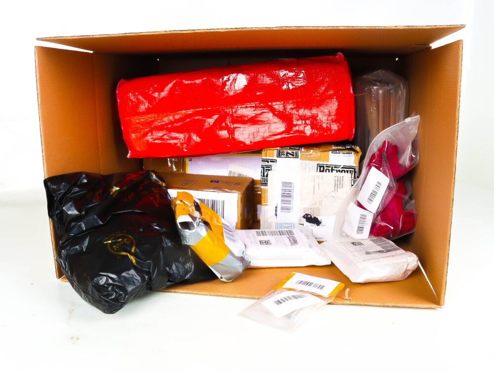 XL Doos met Verloren & Retour Postpakketten