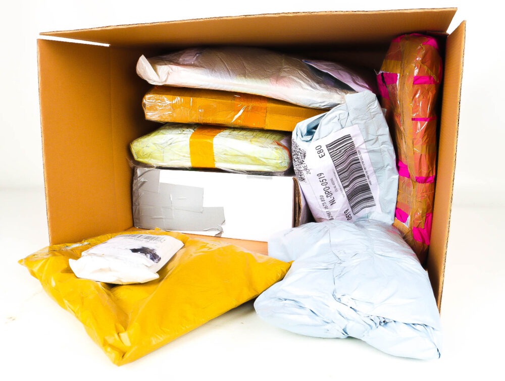 XL Doos met Verloren & Retour Postpakketten