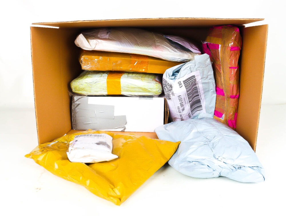 XL Doos met Verloren & Retour Postpakketten