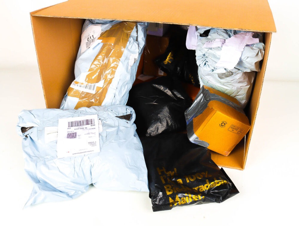 XL Doos met Verloren & Retour Postpakketten