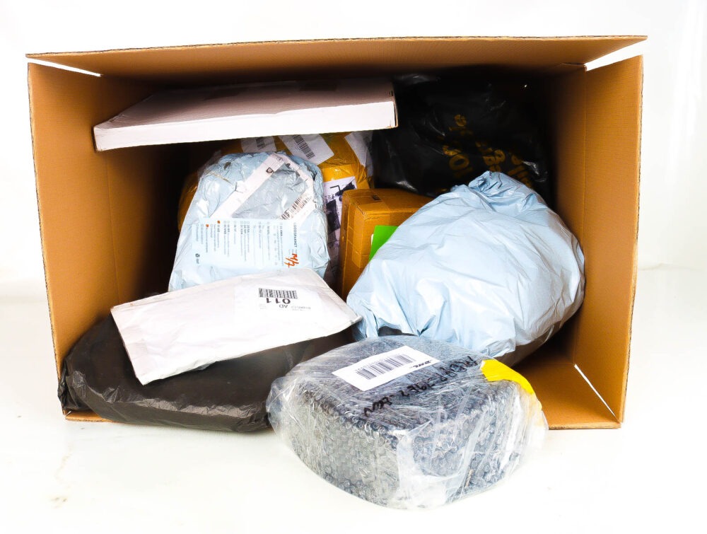 XL Doos met Verloren & Retour Postpakketten