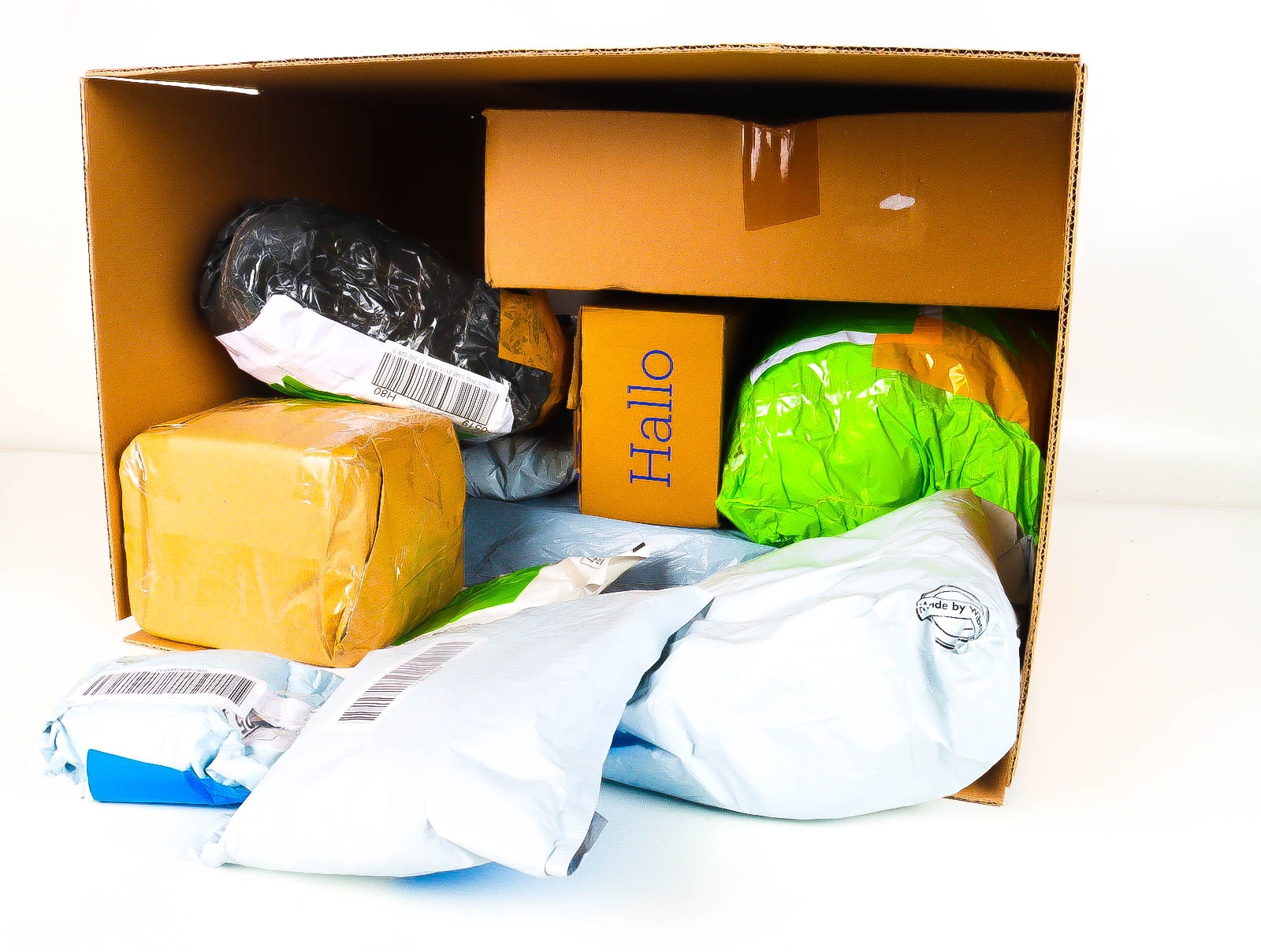 XL Doos met Verloren & Retour Postpakketten