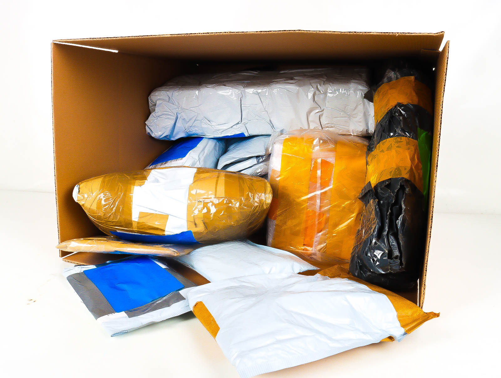 XL Doos met Verloren & Retour Postpakketten