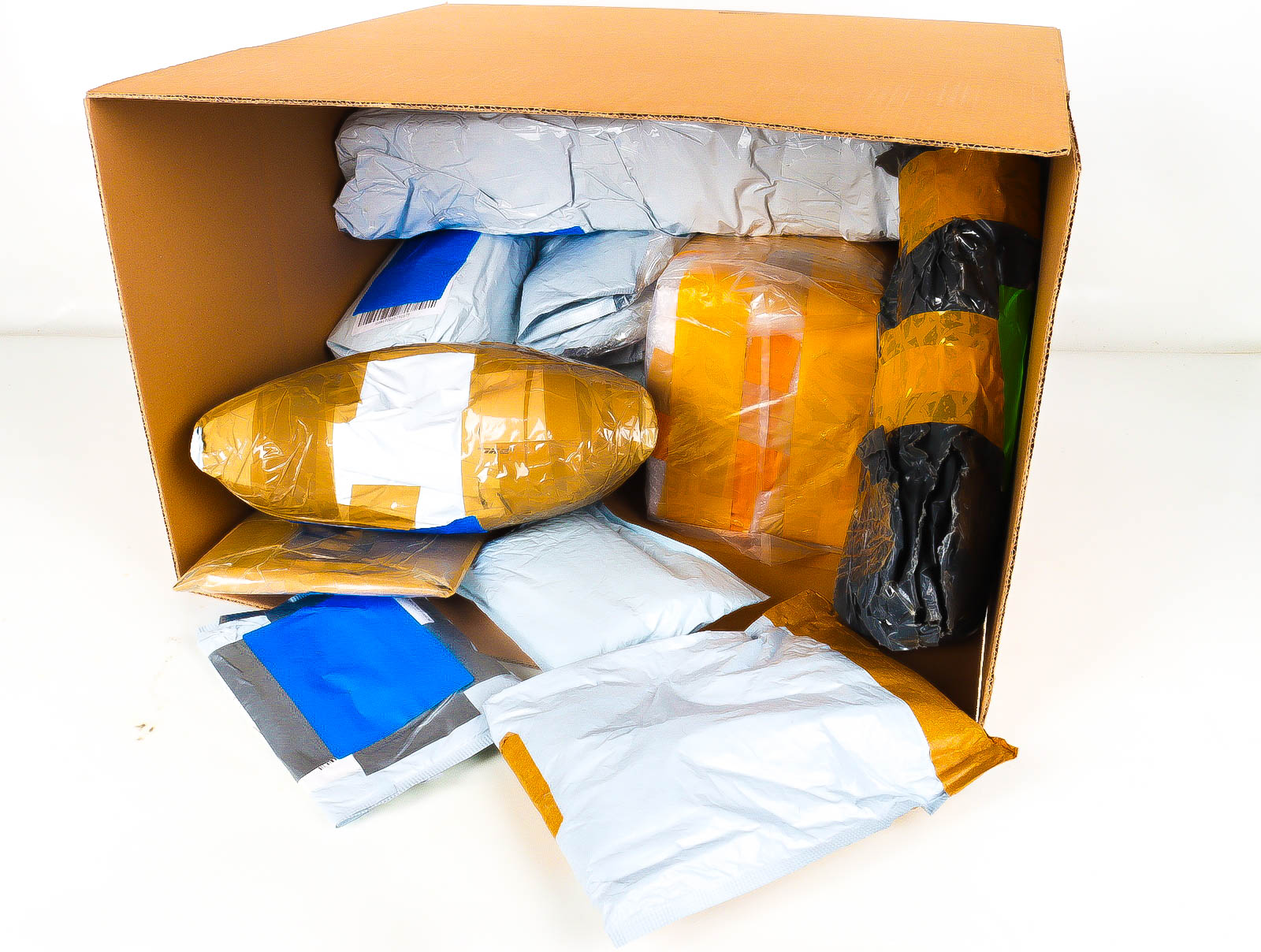 XL Doos met Verloren & Retour Postpakketten