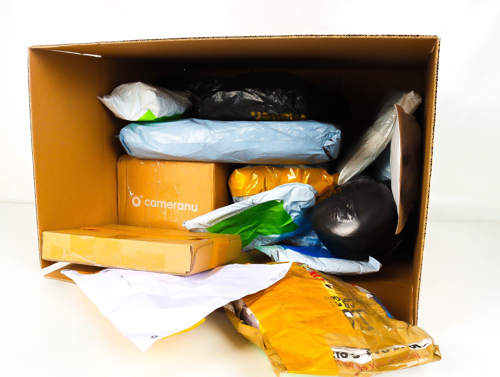 XL Doos met Verloren & Retour Postpakketten