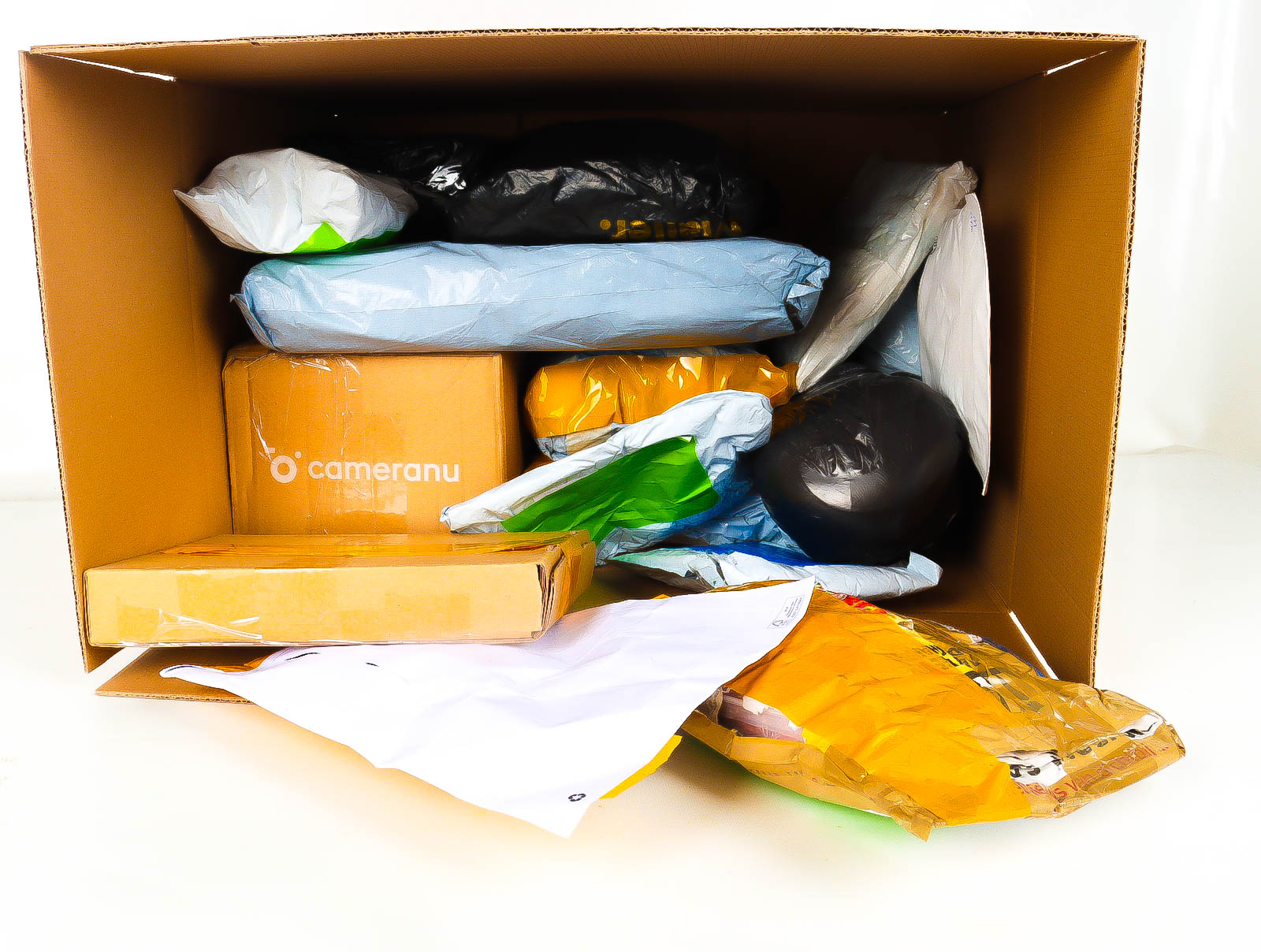 XL Doos met Verloren & Retour Postpakketten