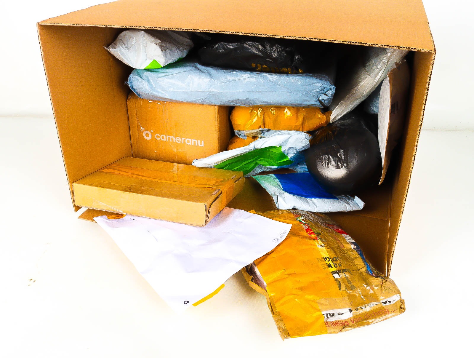 XL Doos met Verloren & Retour Postpakketten