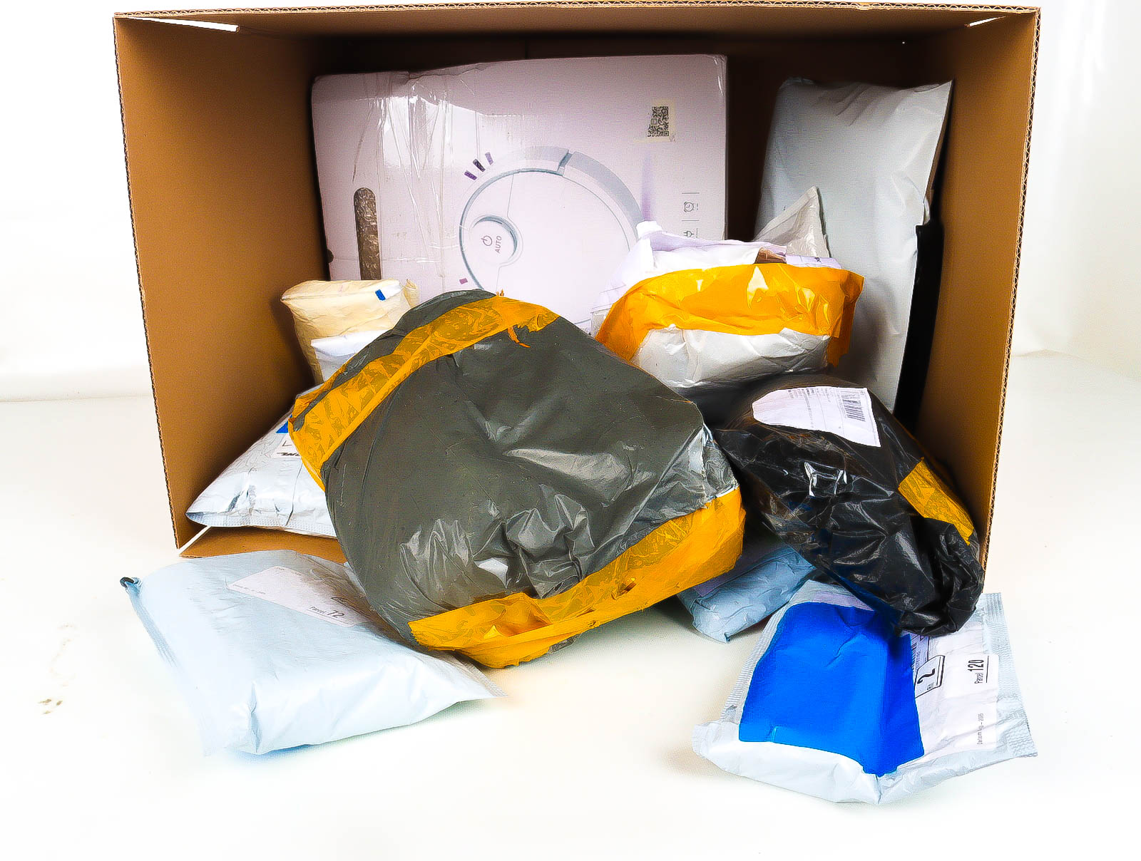 XL Doos met Verloren & Retour Postpakketten