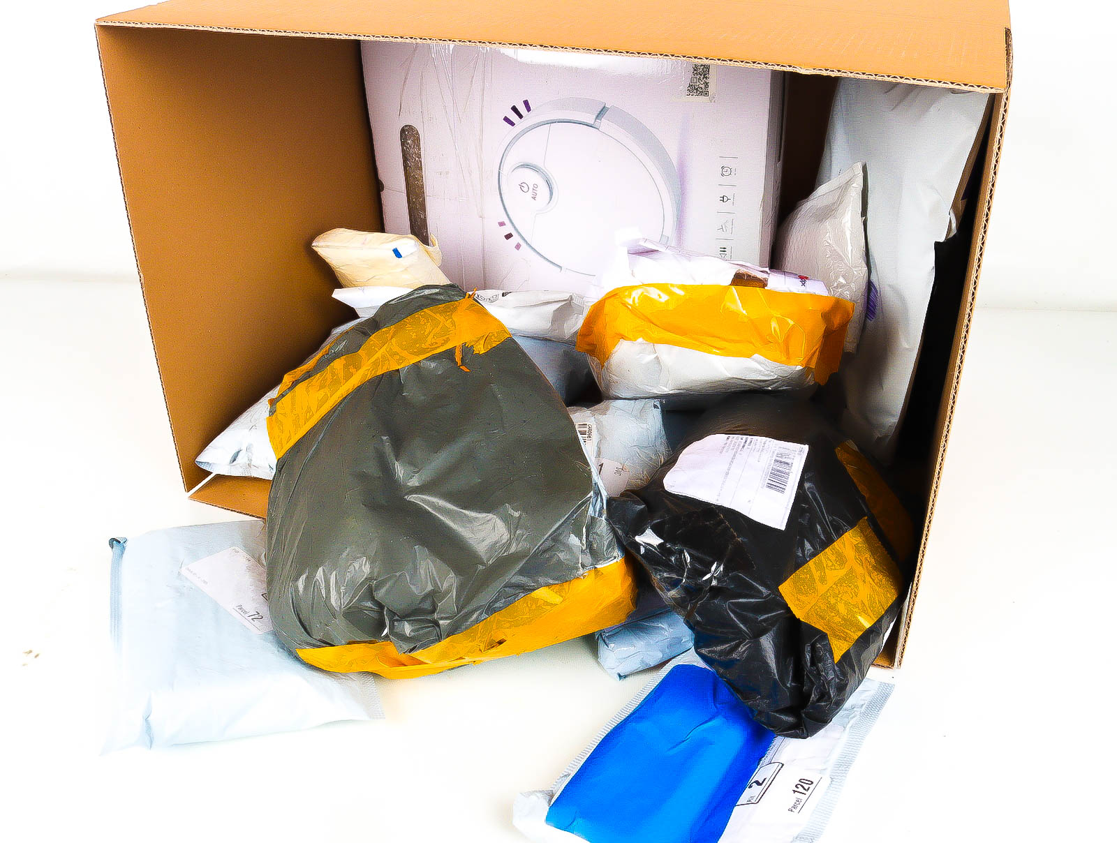 XL Doos met Verloren & Retour Postpakketten