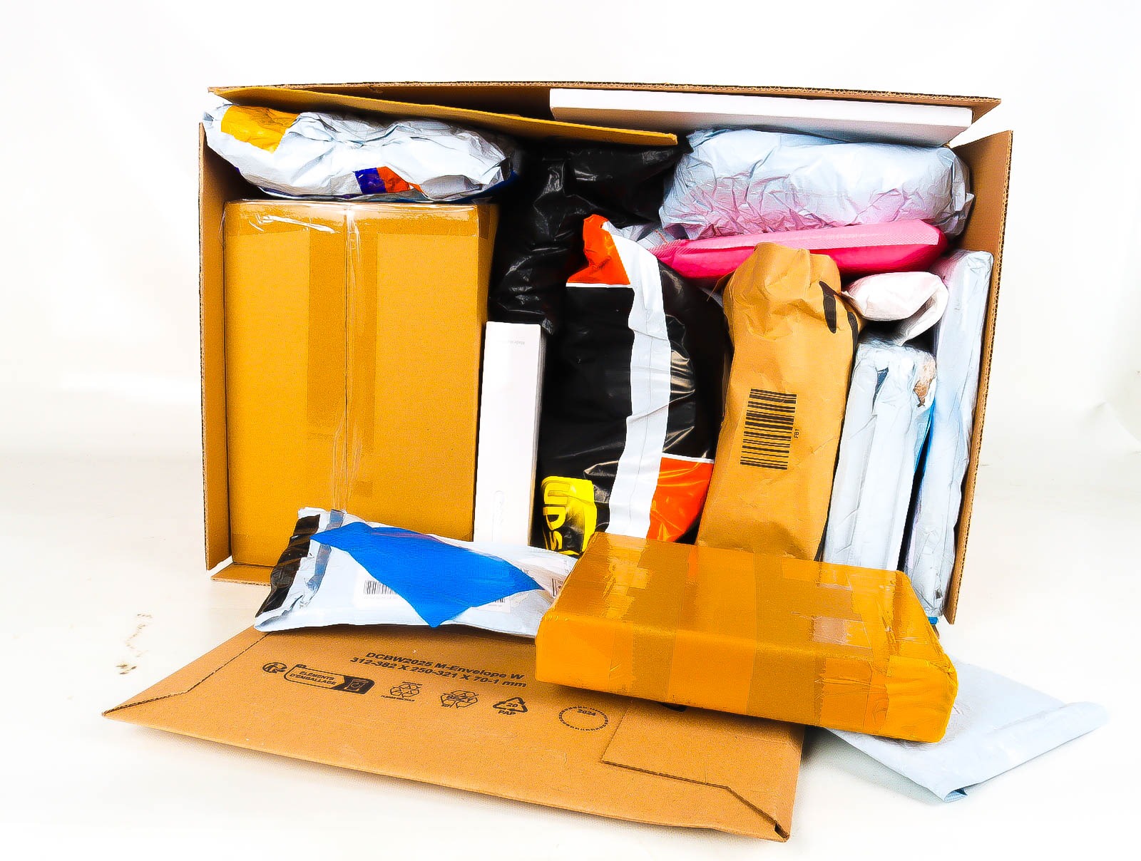 XL Doos met Verloren & Retour Postpakketten