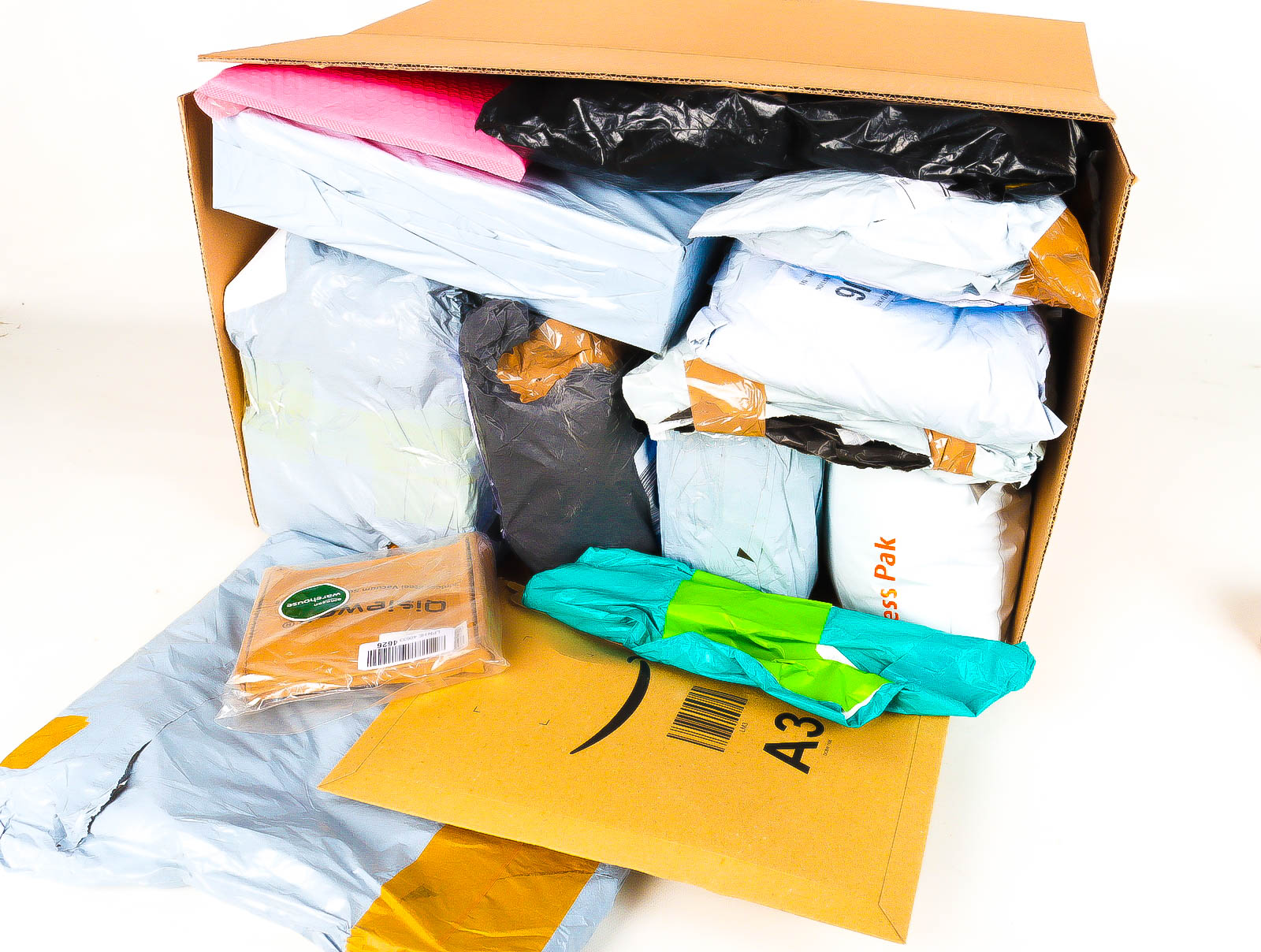 XL Doos met Verloren & Retour Postpakketten