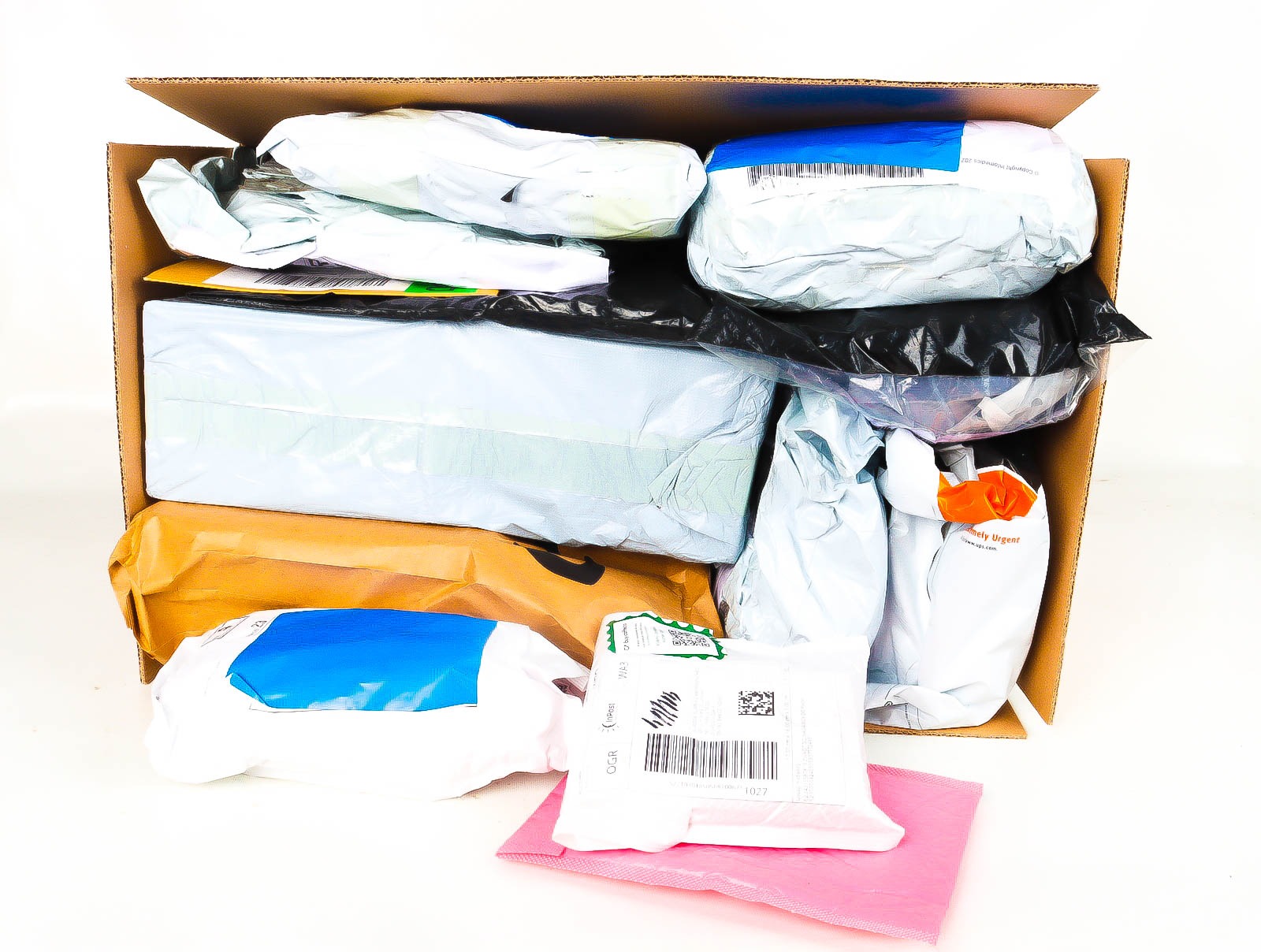 XL Doos met Verloren & Retour Postpakketten