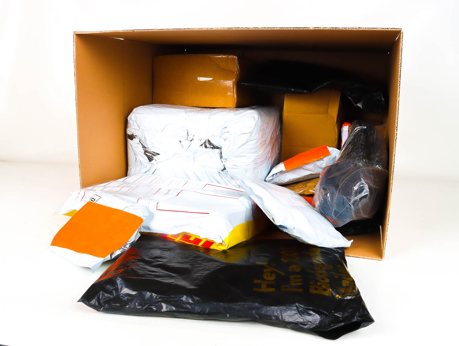 XL Doos met Verloren & Retour Postpakketten