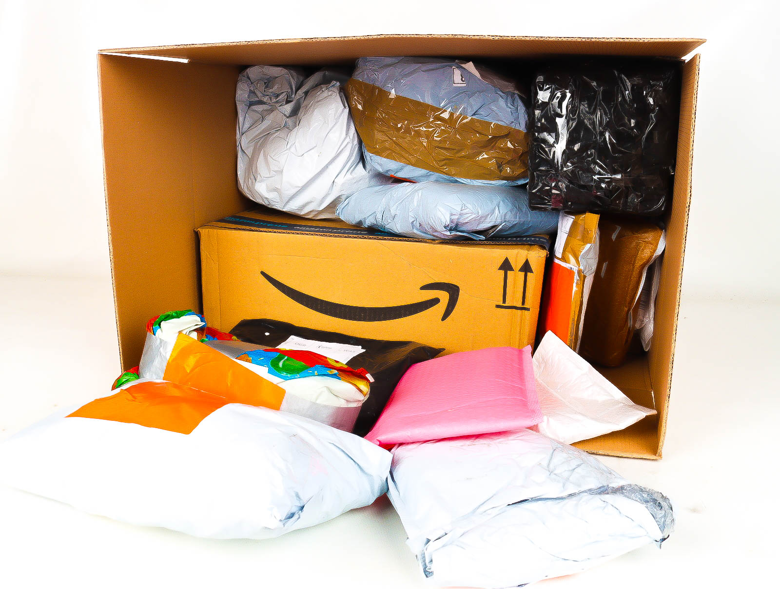 XL Doos met Verloren & Retour Postpakketten