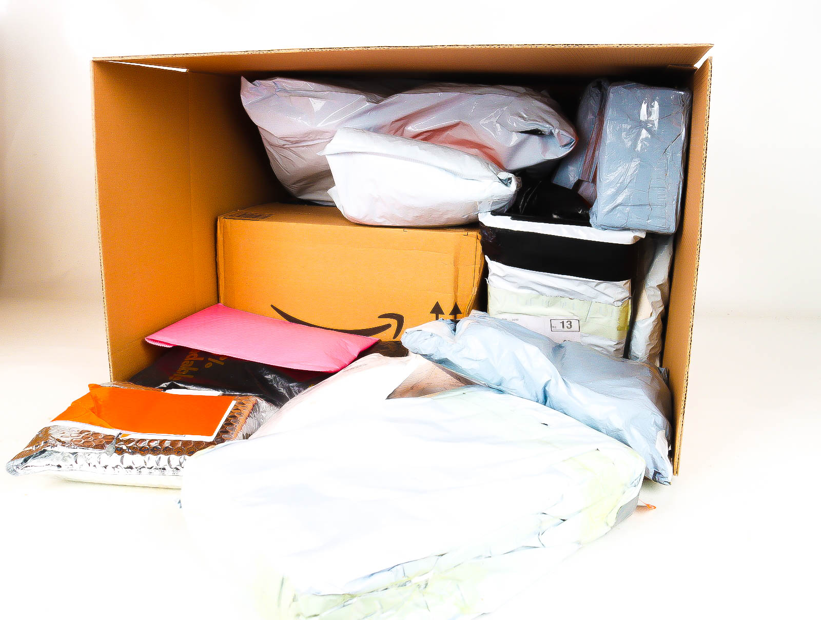 XL Doos met Verloren & Retour Postpakketten