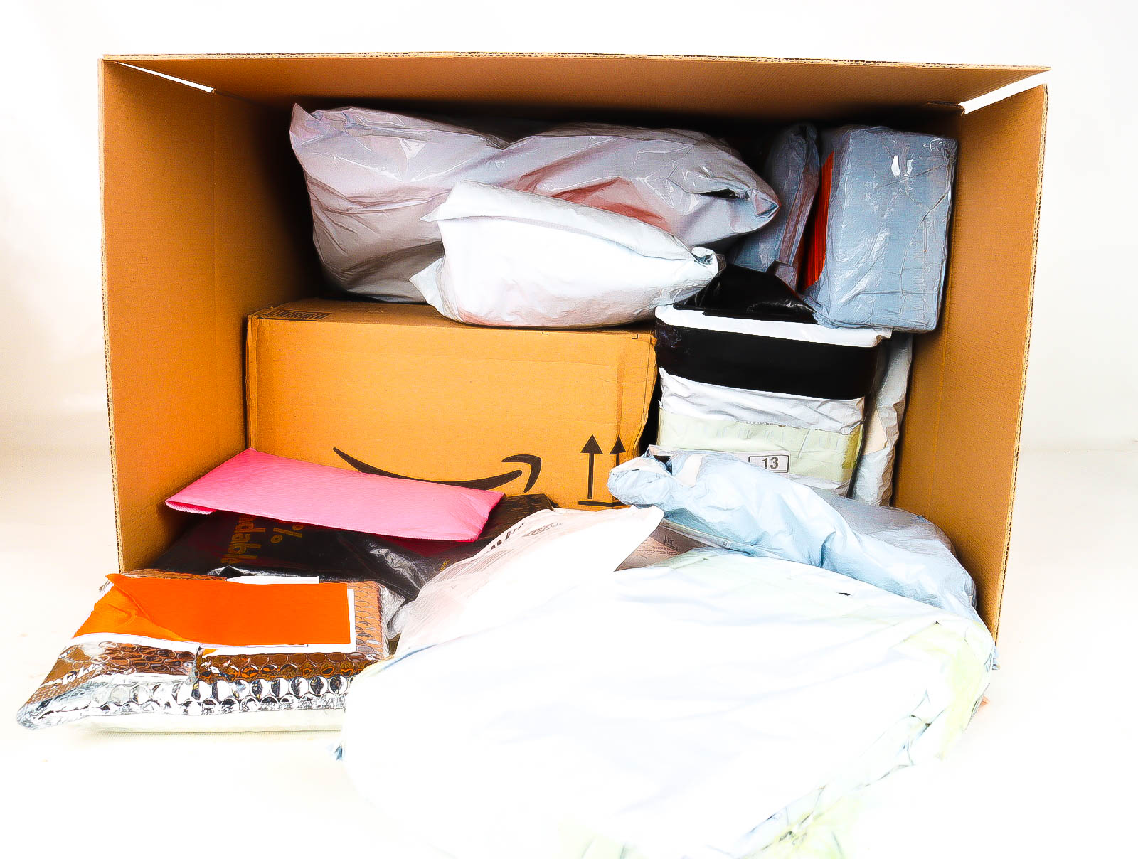 XL Doos met Verloren & Retour Postpakketten