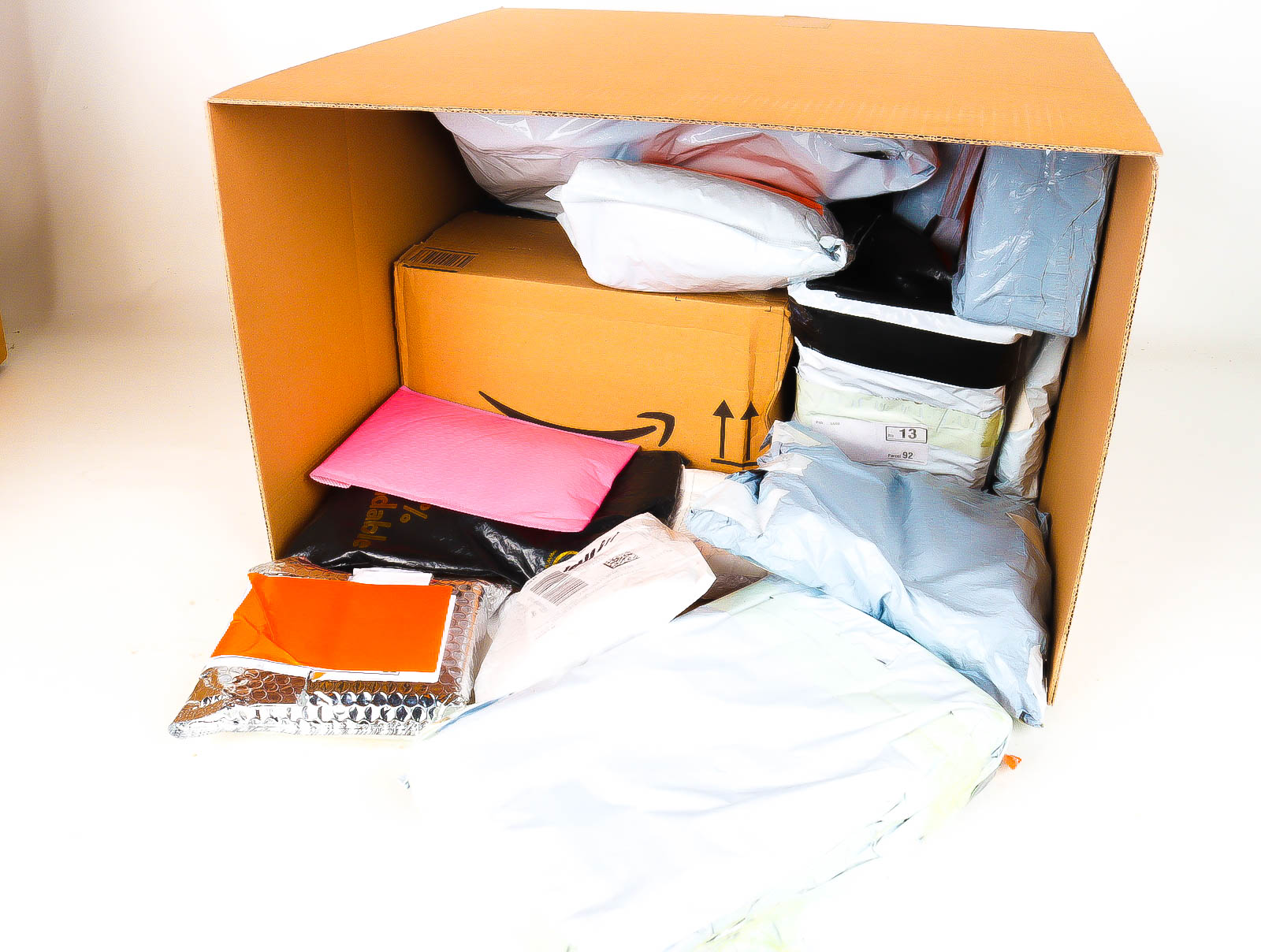 XL Doos met Verloren & Retour Postpakketten