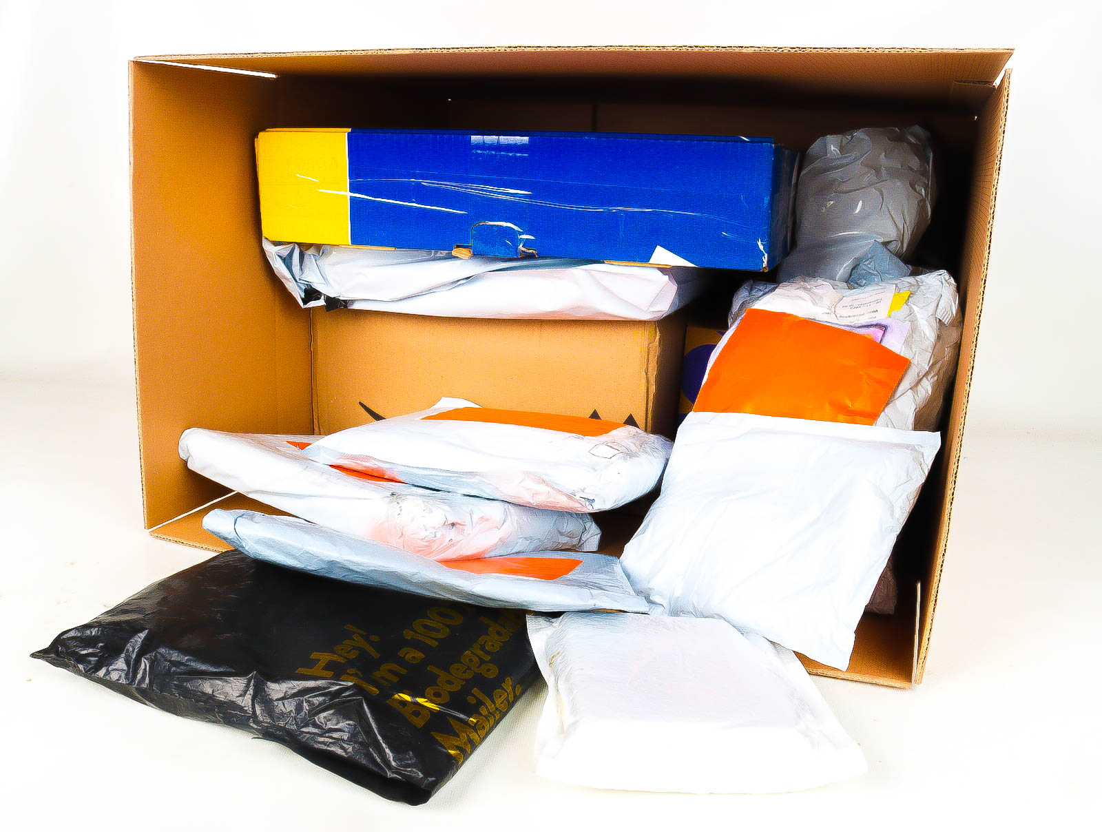 XL Doos met Verloren & Retour Postpakketten