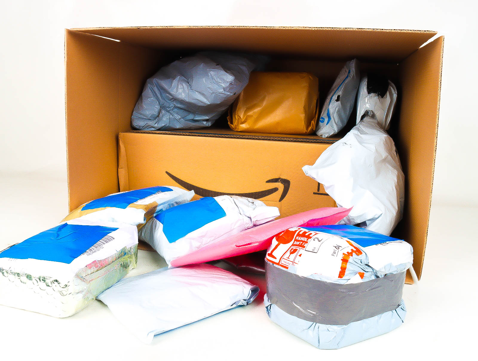 XL Doos met Verloren & Retour Postpakketten