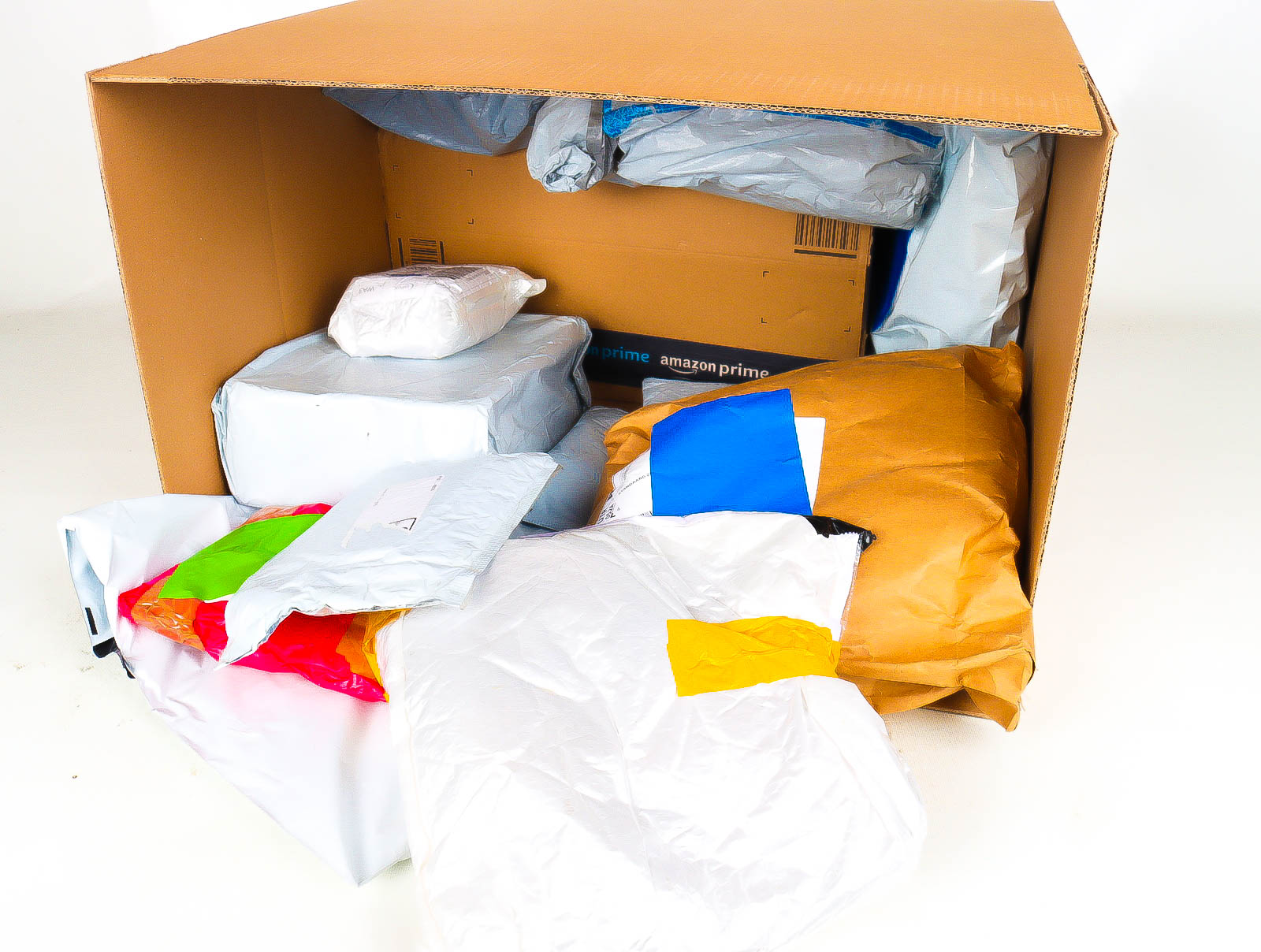 XL Doos met Verloren & Retour Postpakketten