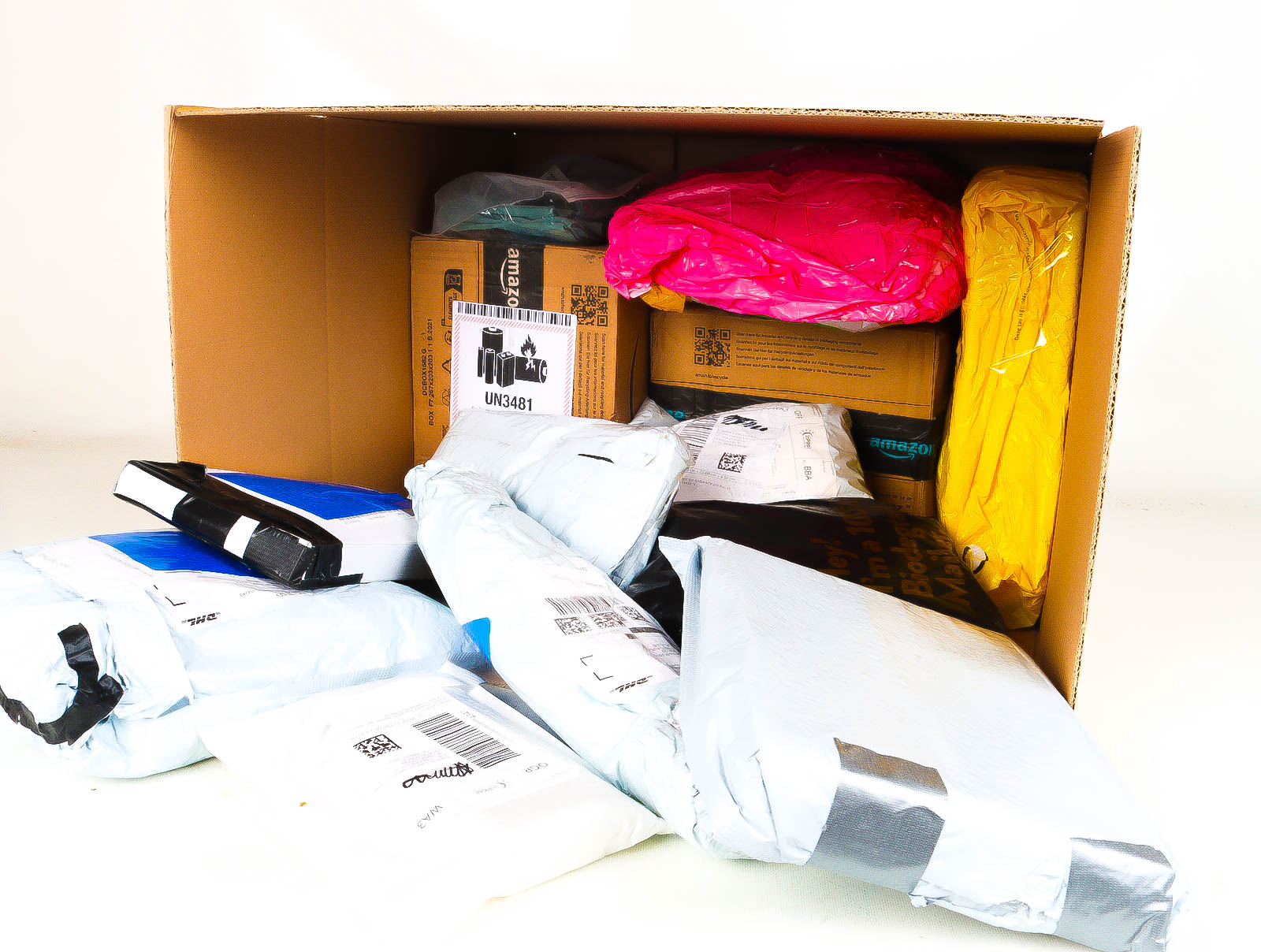 XL Doos met Verloren & Retour Postpakketten