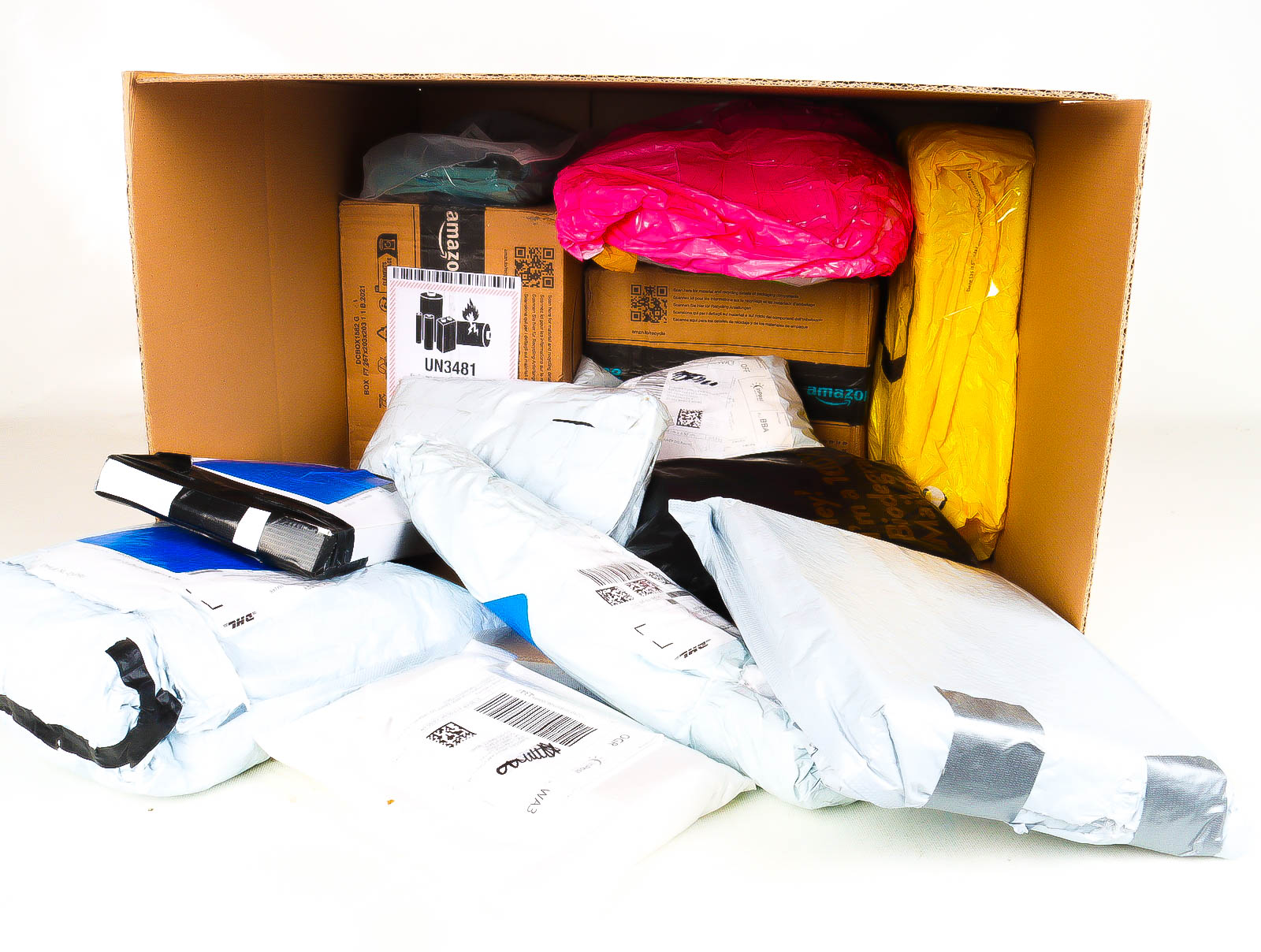 XL Doos met Verloren & Retour Postpakketten