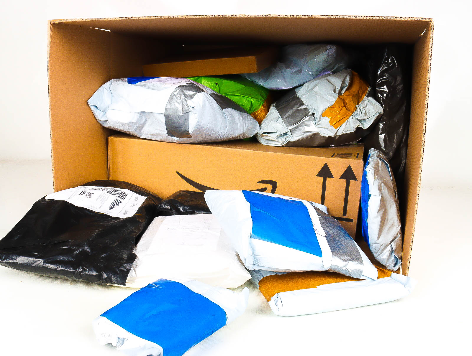 XL Doos met Verloren & Retour Postpakketten