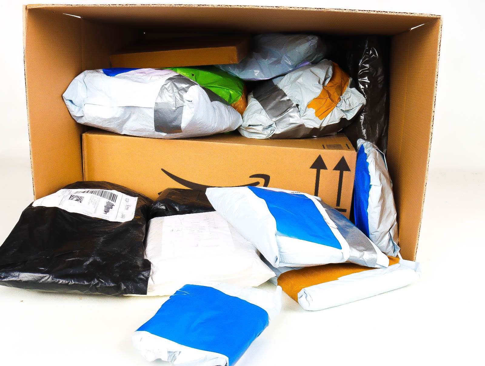 XL Doos met Verloren & Retour Postpakketten