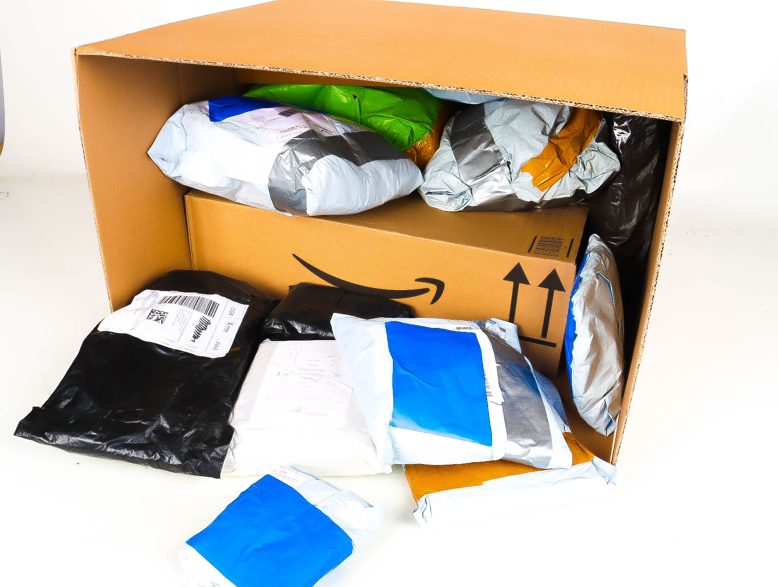 XL Doos met Verloren & Retour Postpakketten