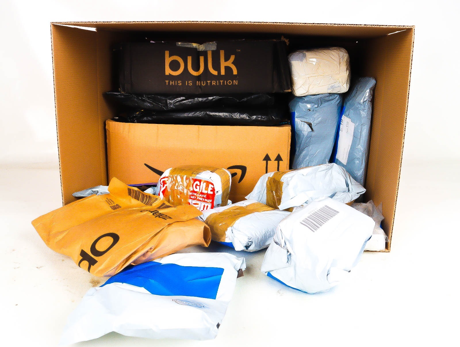 XL Doos met Verloren & Retour Postpakketten