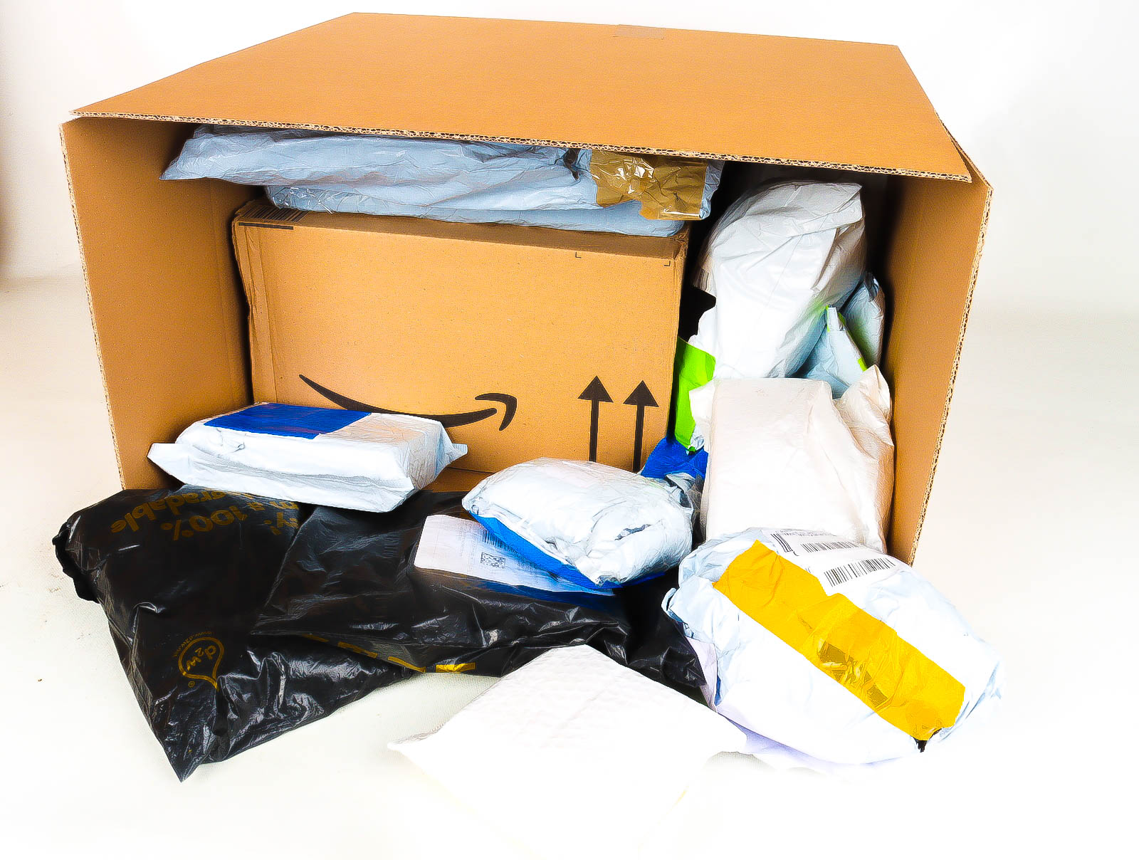 XL Doos met Verloren & Retour Postpakketten