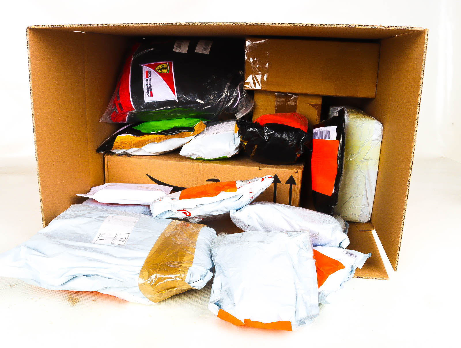 XL Doos met Verloren & Retour Postpakketten