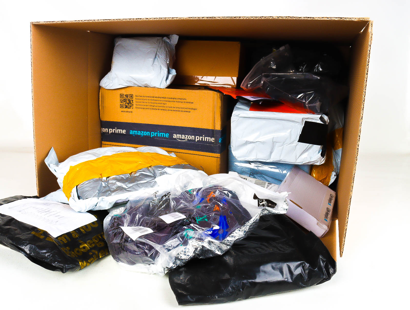 XL Doos met Verloren & Retour Postpakketten