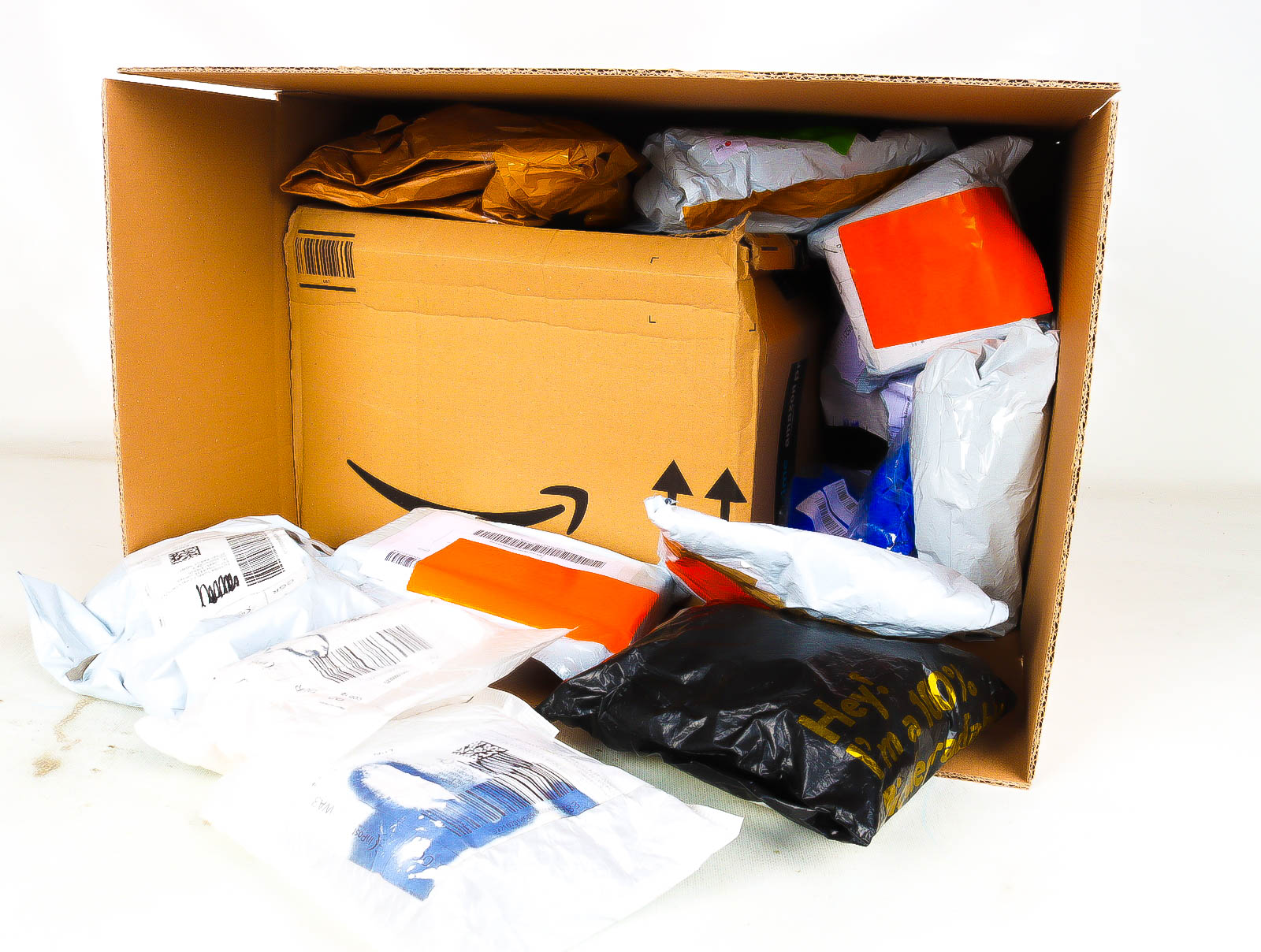 XL Doos met Verloren & Retour Postpakketten