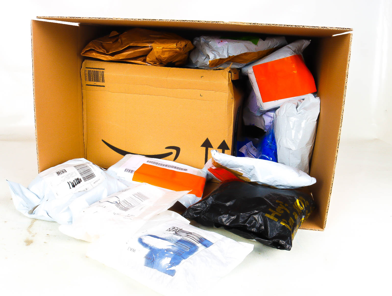 XL Doos met Verloren & Retour Postpakketten