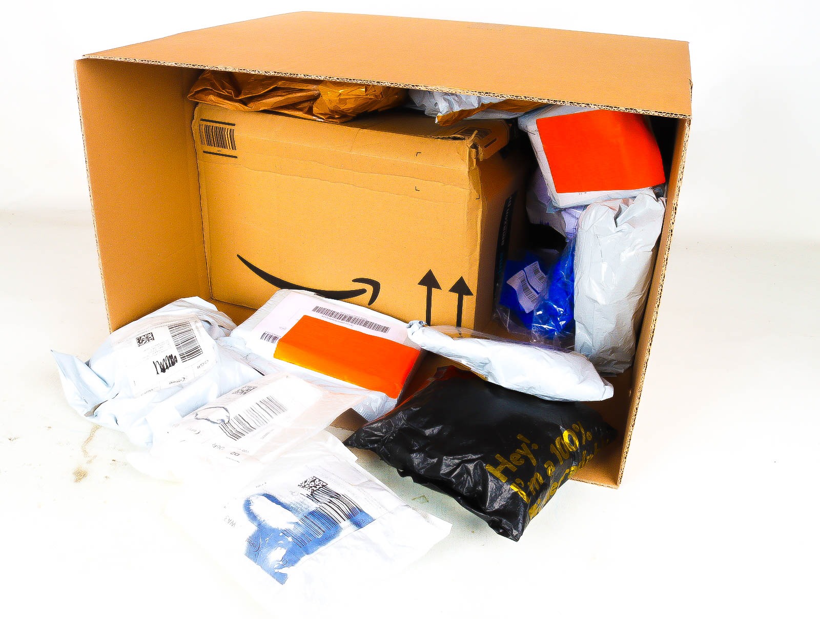 XL Doos met Verloren & Retour Postpakketten