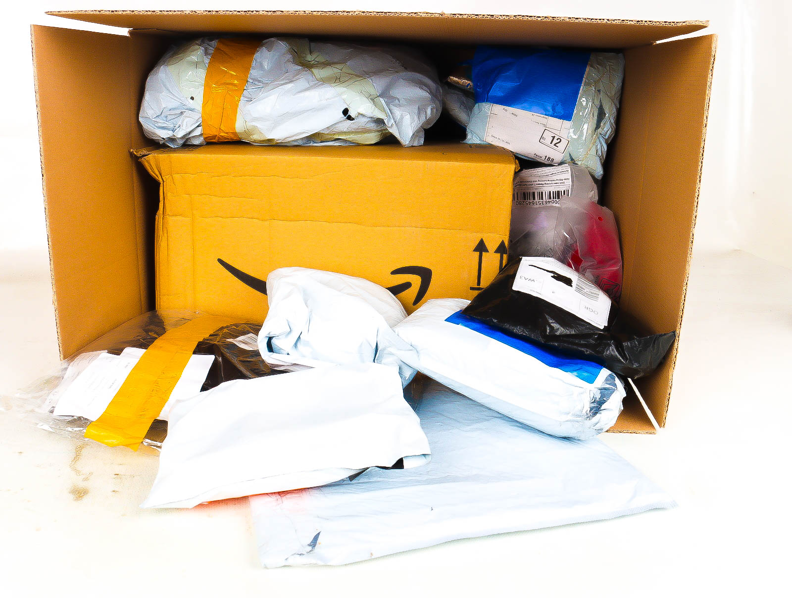 XL Doos met Verloren & Retour Postpakketten