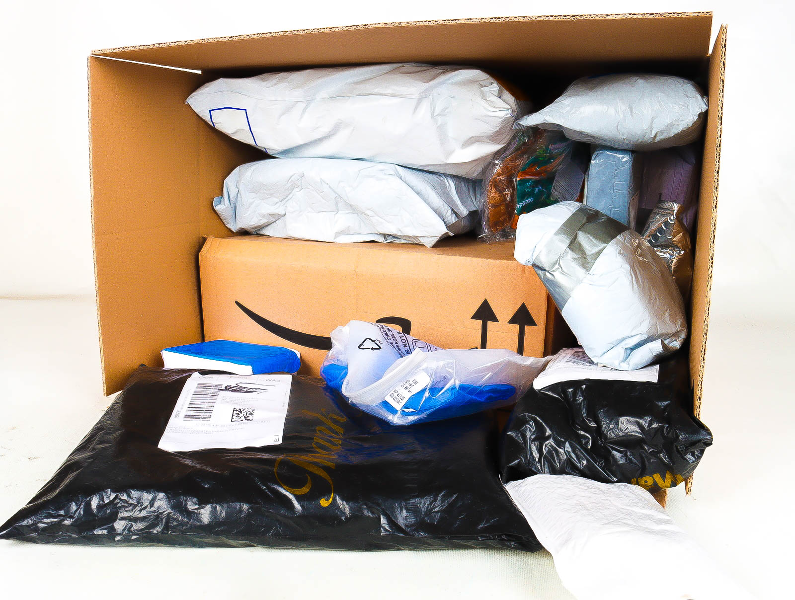 XL Doos met Verloren & Retour Postpakketten