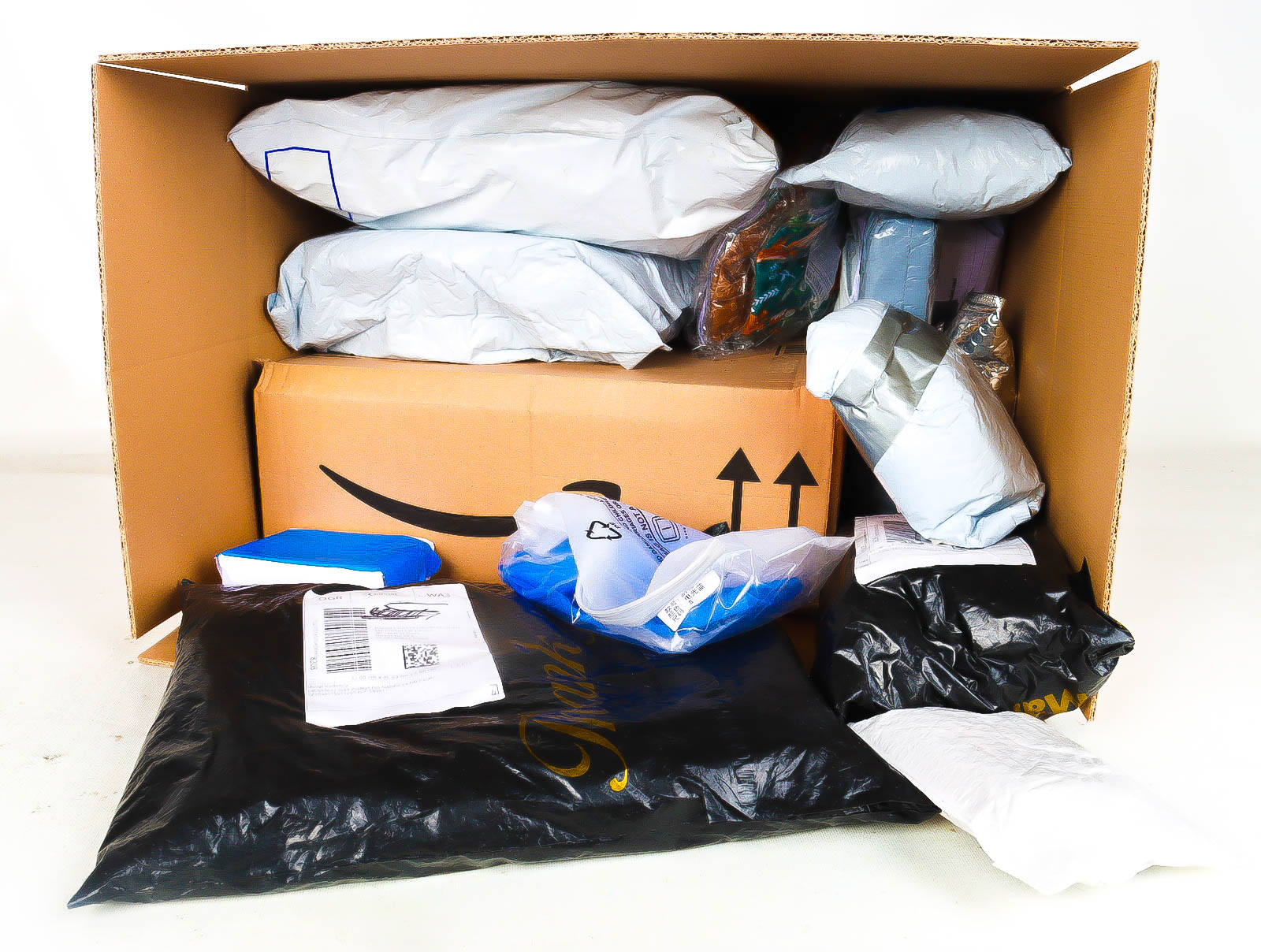 XL Doos met Verloren & Retour Postpakketten