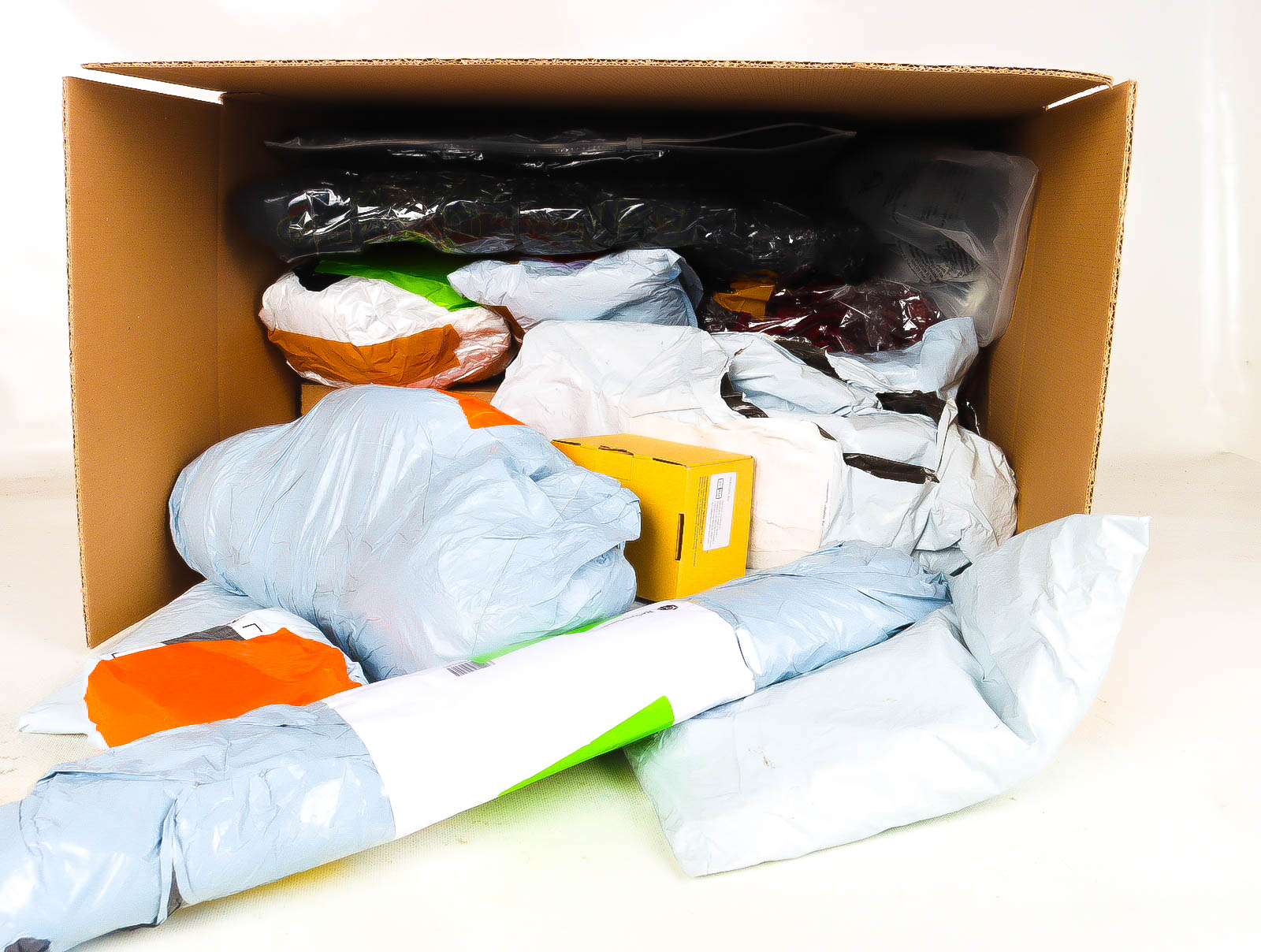 XL Doos met Verloren & Retour Postpakketten