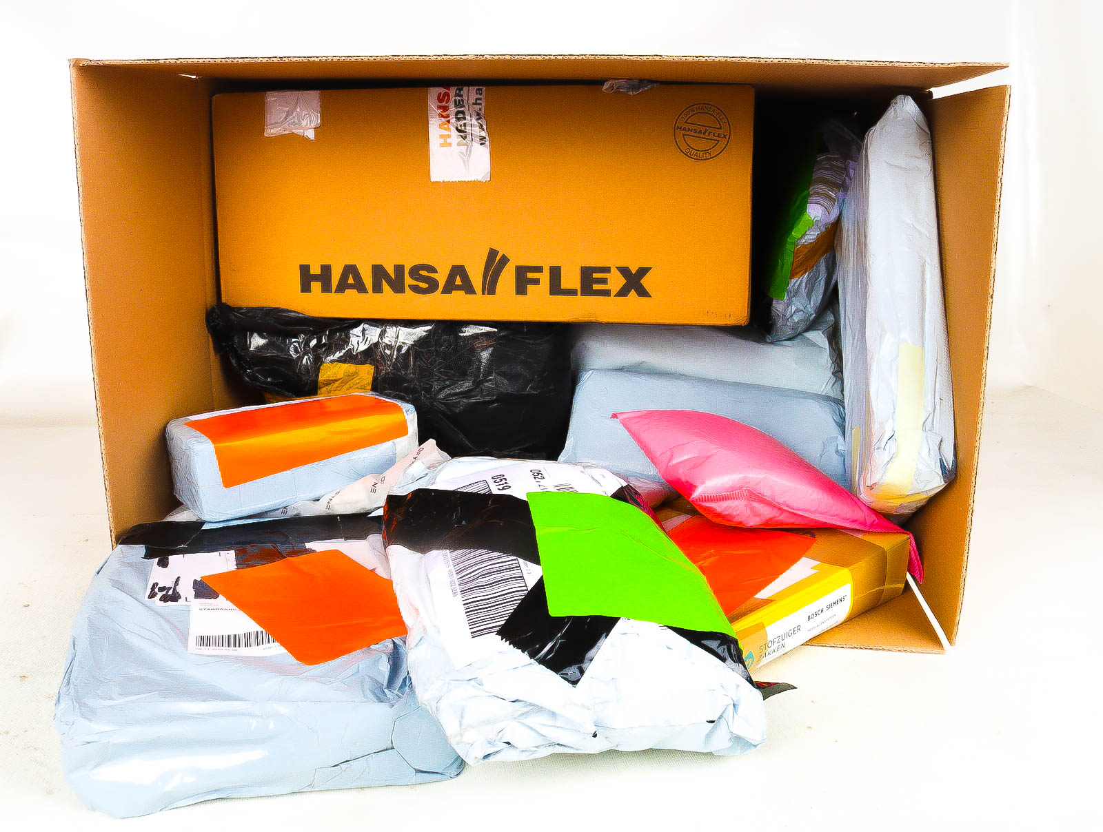 XL Doos met Verloren & Retour Postpakketten