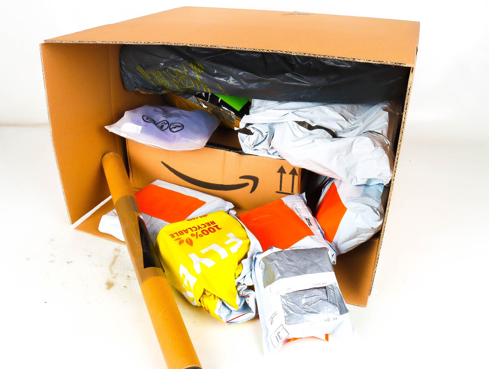 XL Doos met Verloren & Retour Postpakketten