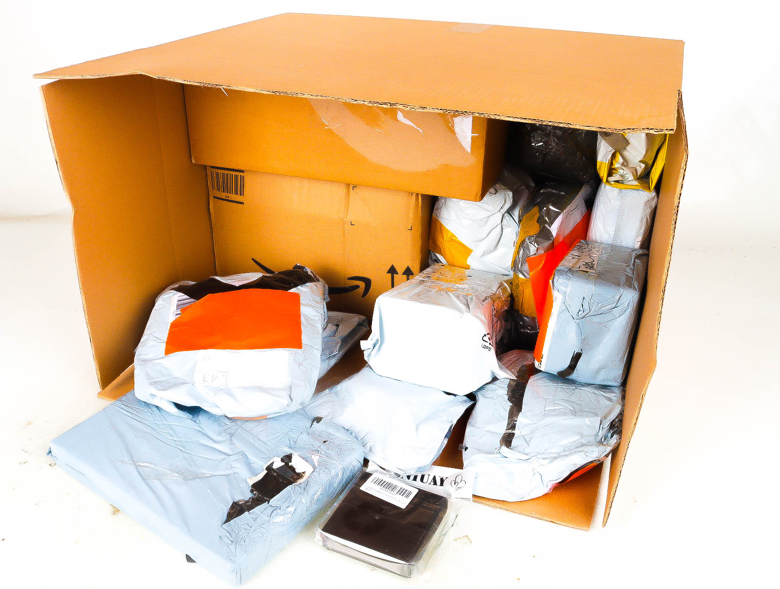 XL Doos met Verloren & Retour Postpakketten